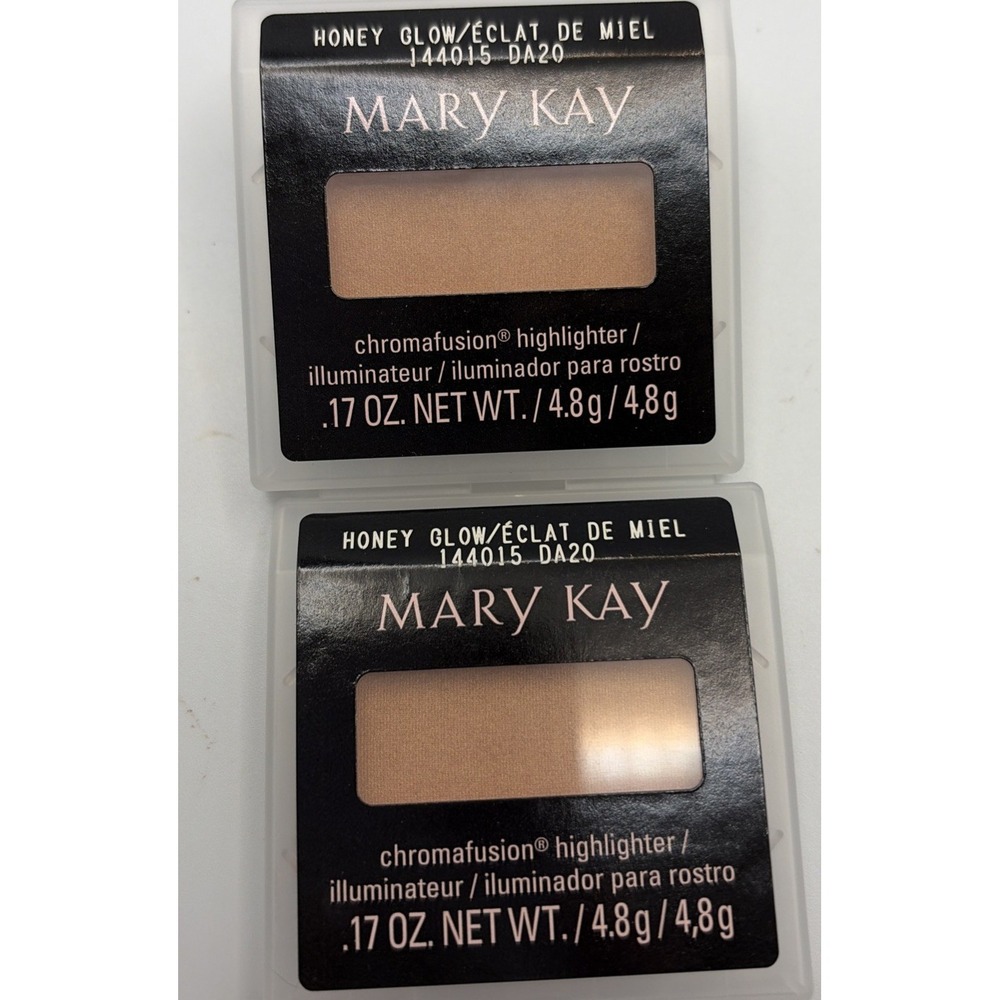 Mary Kay Chromafusion Highlighter Honey Glow  #144015 0.17 Net Wt Lot‎ Of 2 New